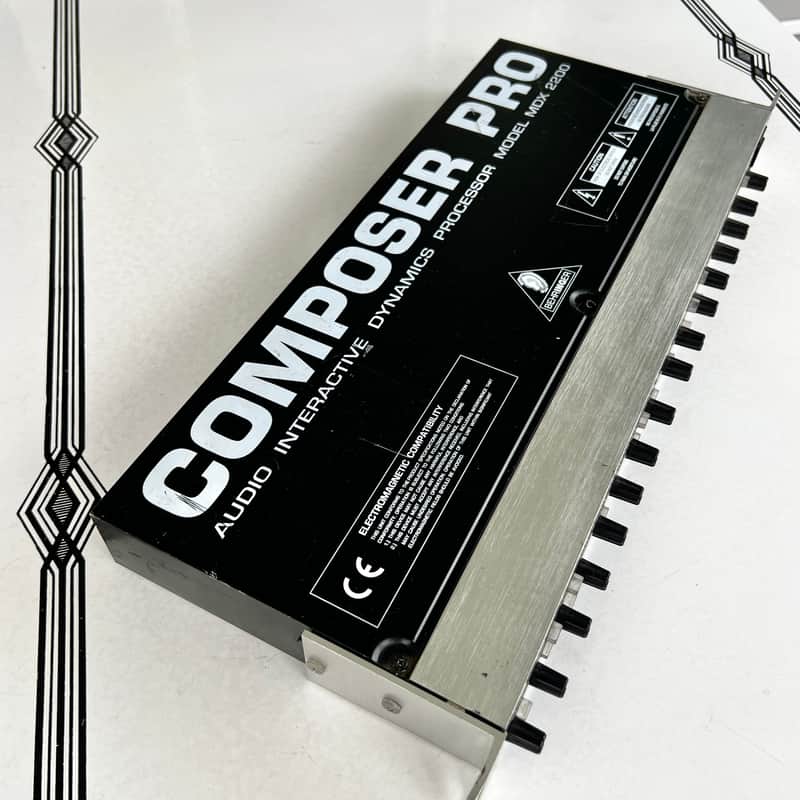 Behringer COMPOSER PRO Pro MDX2200 Dual Channel Compressor Limiter