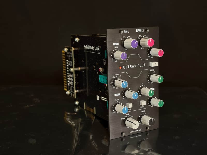 Solid State Logic UV EQ 500-Series Equalizer Module 2021 - Present - Black image 1