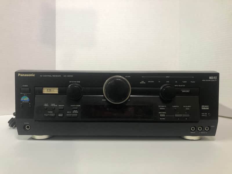 Panasonic SA-HE100 350W Multi Input MOS-FET Audio Video Home Theater Receiver image 1