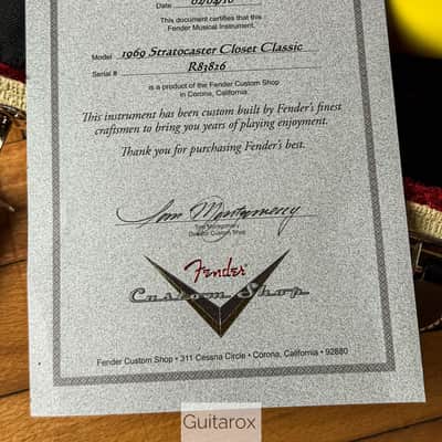 2016 Fender 69 Strat Closet Classic Yellow image 19