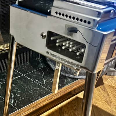 Remington Sustainmaster 2017 - Blue Mica w/ abalone trim, Pedal Steel Guitar image 9