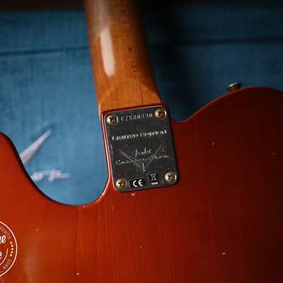 2024 Fender Custom Shop LTD 60s Tele Jazzmaster Bigsby Burnt Copper Relic image 8