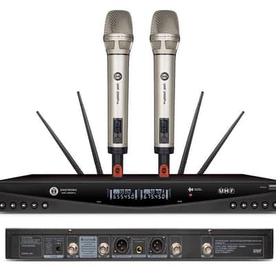 Singtronic UHF-3000Pro Professional True Diversity 2 x Wireless Microphone System - Thumbnail 5