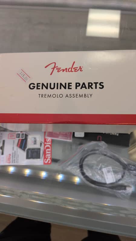 Fender 099-2049 American Vintage Series Stratocaster 6-Saddle Bridge Tremolo Assembly image 1