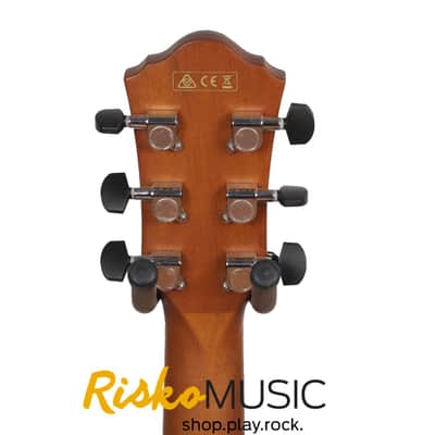 Ibanez AEWC300-NNB Solid Spruce/Flamed Maple Cutaway with Electronics Natural Brown Burst image 6