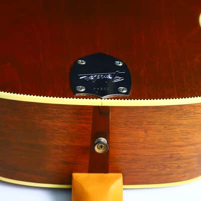 Fender King 1963 Acoustic Guitar - exceptionally good guitar - plays like a Stratocaster and sounds Like a Martin D-18 - check video! image 10