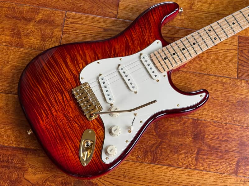 Premium Custom Stratocaster, Warmoth Body, USACG Neck, Gotoh Hardware, Dimarzio Pickups - Partscaster, Strat image 1