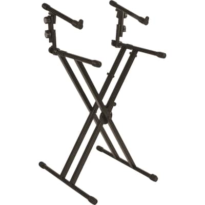 Quik Lok QL/642 Supporto a X per 2 Tastiere image 1