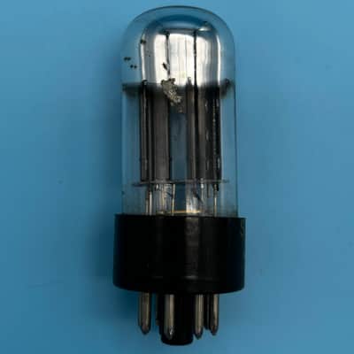 1950s Sylvania 6SN7GTB Vintage Chrome Top Black Plate Preamp Tube! T295 image 3