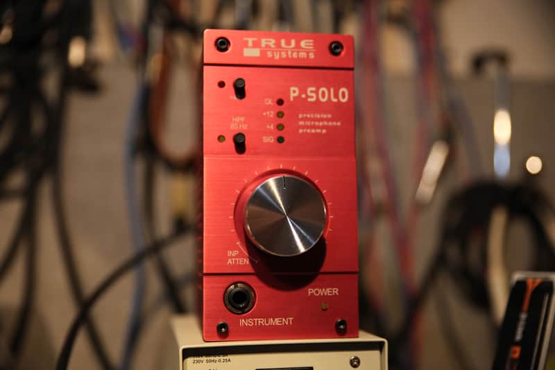 True Systems P-Solo Desktop Microphone Preamp image 1