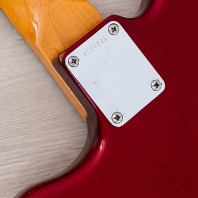 2008 Fender Thin Skin American Vintage '62 Jazzmaster Yamano FSR Candy Apple Red w/ Case image 16