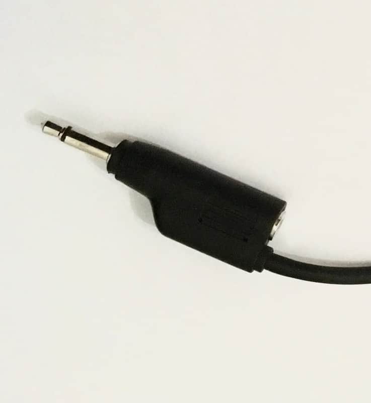 Stacking Skin patch cable for Eurorack Black 45cm image 1