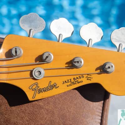 1999 Fender JB-62 '62 Jazz Bass Reissue - CIJ Crafted in Japan - Pro Set Up! w Perfect Frets, Action & Intonation! image 2