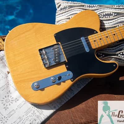 2008 Fender TL52-TX 1952 Telecaster Reissue - Premium Ash Body - w USA Made Texas Special Reissue PU's - Crafted in Japan - Pro Set-Up - w Perfect Frets/Action/Intonation! image 10