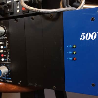 CAPI Heider FD312 Preamps x 4 in API VPR 10 Slot Rack image 6
