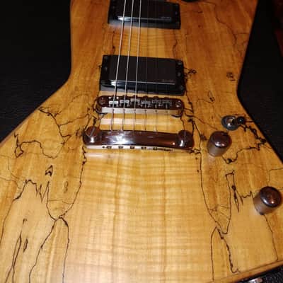 2009 ESP LTD FX-401SM Spalted Maple Natural image 3