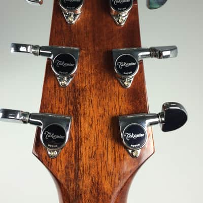 Takamine EF340SC Dreadnought Acoustic Guitar Natural image 8