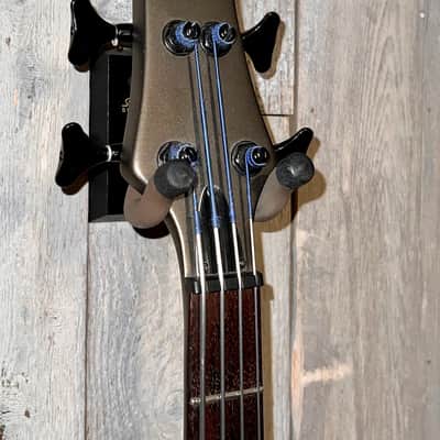 Nice Ibanez EDB600 2000 Gray Pewter Matt Finish, Killer Setup, New Gig Bag. image 7