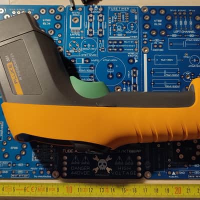 Tube Stereo Amplifier 2xEL34 PP / 35Wrms ReDesign PCB (Elektor) All In One PCB image 17