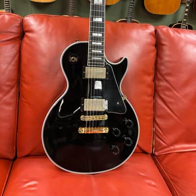 2020 Gibson Custom Shop Les Paul Custom Doyle Coils Ebony image 1
