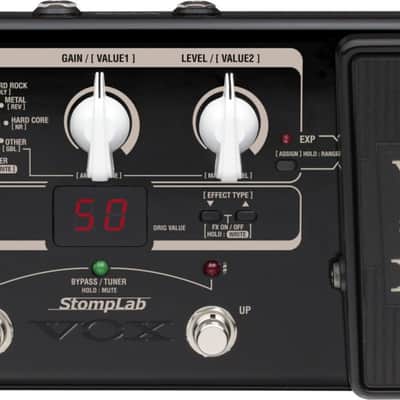 Vox Stomplab IIG 2G Guitar Multi-Effects Pedal w/Built-In Expression Pedal and Power Supply image 2
