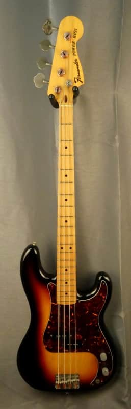 FERNANDES Power Bass FPB-65 1975s - ASH Black Sunburst - Japan
