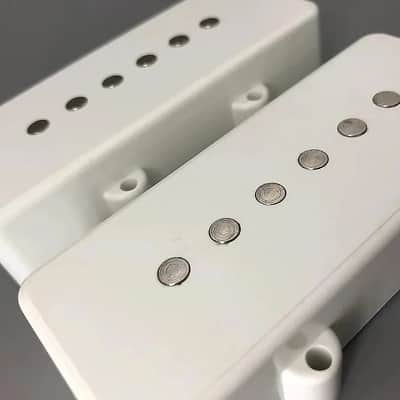 Neck and Bridge Jazzmaster Style Guitar Soapbar Pickups Set image 1