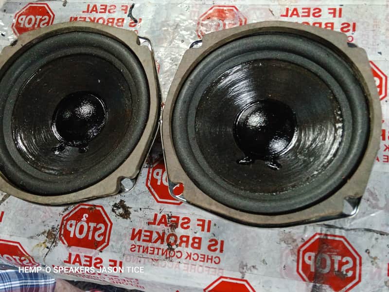 JENSEN 5.25" SPEAKERS ADVENT SPEAKERS HEAVY MAGNET NEW SURROUNDS image 1