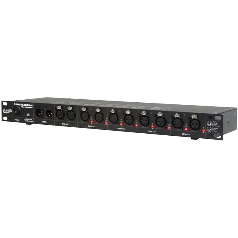 Elation OPTO-BRANCH-4 4-Way DMX Distributor image 1