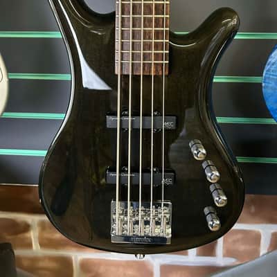 Warwick RockBass Corvette Trans Black 5-String Electric Bass image 5