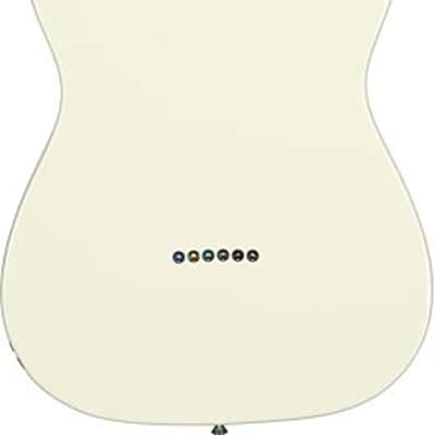 Fender Standard Telecaster Electric Guitar. Laurel Fingerboard, White Pickguard, Olympic White image 6