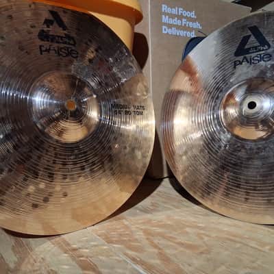 Paiste 14" Alpha Medium Hi-Hat Cymbals (Pair) 2010 - 2016 - Brilliant image 9