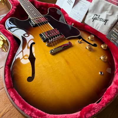 2025 Gibson ES-335 Gloss 50s - Vintage Tobacco Burst image 1
