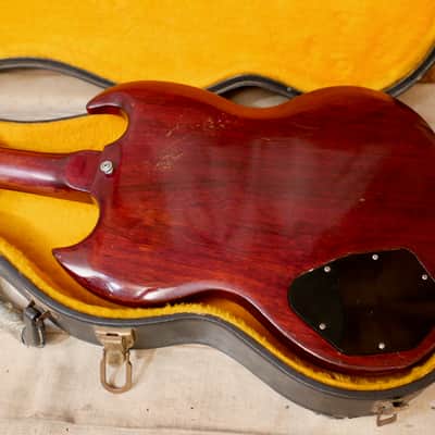 Gibson EB-3 1965 - Cherry Red image 13