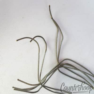 Gretsch 14" 8-Strand Snare Drum Coiled Metal/Cloth 19"Wires Vintage 30s Marching image 3