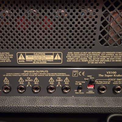 Victory Amps VX100 The Super Kraken Heritage Series 100-Watt Guitar Head 2010s - Dark Gray image 6