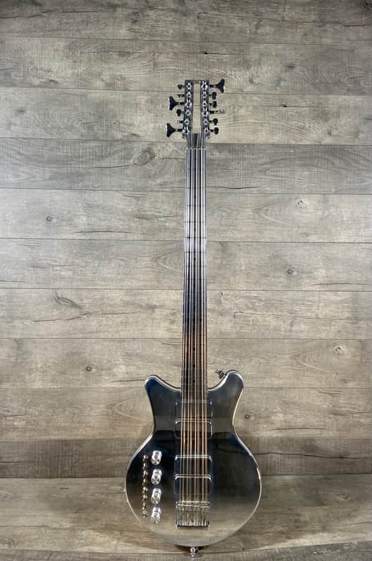 Electrical Guitar Company Custom 12-String Bass 2010 - Aluminum....Lefty! image 1