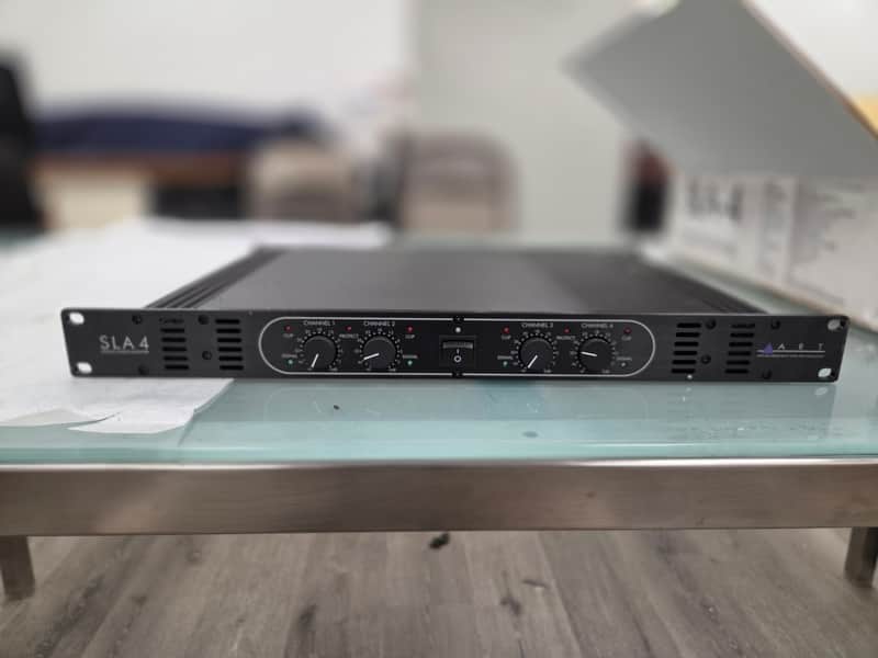 ART SLA4 4-Channel Studio Linear Power Amplifier (100W/Channel @ 8 Ohms) - Used image 1