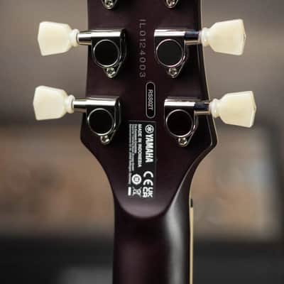 Yamaha Revstar RSS02T P-90 Electric Guitar - Vintage White with Gig Bag image 7