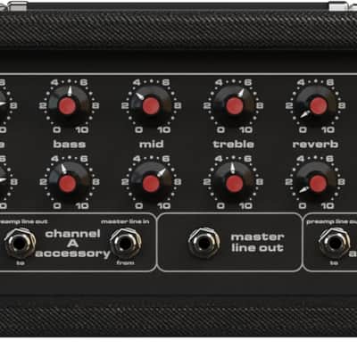 Sunn PL-20 beta reissue pre (with rack enclosure) 2025 - Black image 1