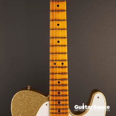 Fender Custom Shop ’52 Telecaster Journeyman Aged Gold Sparkle 2023 Used (Cod.1339UG) image 11