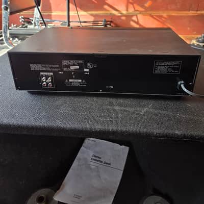 Sony TC-WR565 dual cassette recorder 1990's, 2000's. ?? - Black image 3