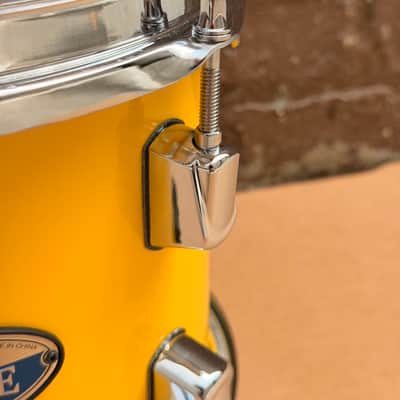 Pearl Decade Maple 8" x 7" Rack Tom w/ Opti-Loc Mount in Solid Yellow (#228) – Open Box / Brand New image 4