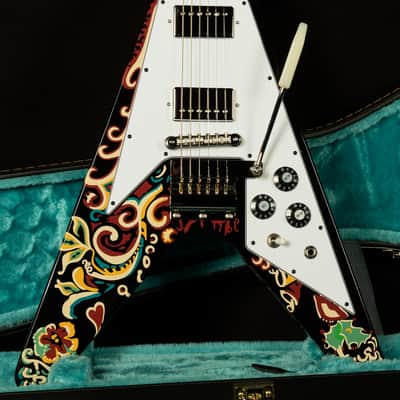 Epiphone Inspired by Gibson Custom Series Limited Jimi Hendrix "Love Drops" Flying V - One of 2200 Worldwide image 7