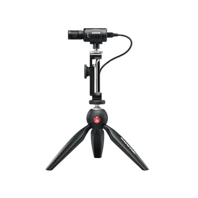 Shure MOTIV MV88+ Video Kit with iOS / USB Condenser Microphone
