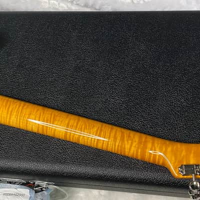 NEW! Fender Custom Shop Flamethrower Telecaster Custom - NOS - Modern Specs - Texas Special Pick-Ups - AAAA Flamed Neck - Seafoam Green Sparkle - Authorized Dealer - 7.6lbs - G07120 image 15
