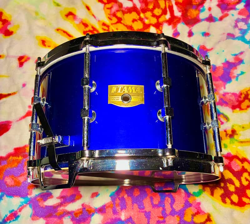 Tama Artstar 8x14 Snare Jewel Blue MIJ image 1