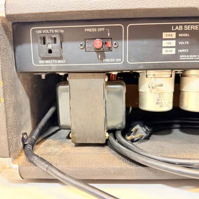 Lab Series L2 100-Watt Vintage Solid State Bass Amp Head - Moog Designed 1970's image 12