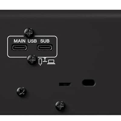 Yamaha URX22 4x2 USB-C Audio Interface (Black) image 2