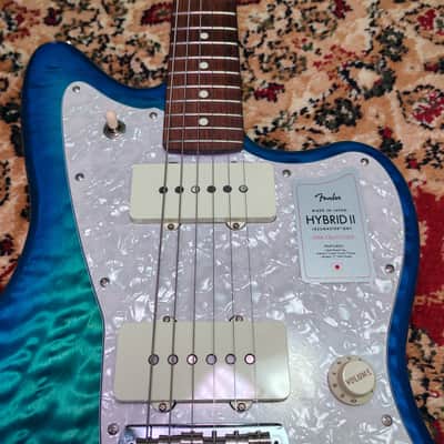 2024 Fender Japan Hybrid II Jazzmaster QMT Collection 2024 - Quilt Aquamarine, Limited Edition, Full Set, MIJ JD24 image 18